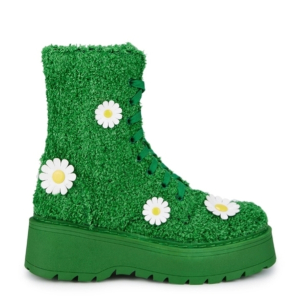 It's always Greener Combat Boots - Picture 6 of 11